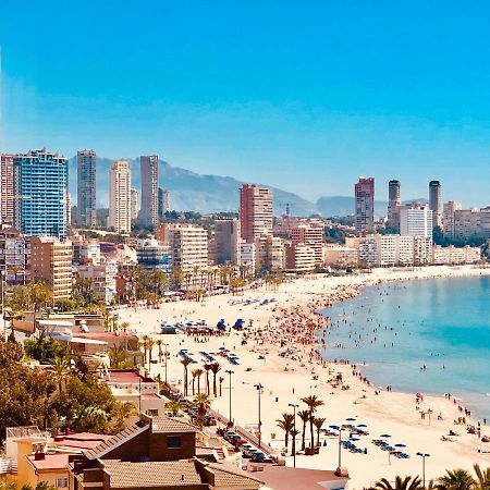 Luxurioeses Apartment In Benidorm Mit Pool מראה חיצוני תמונה